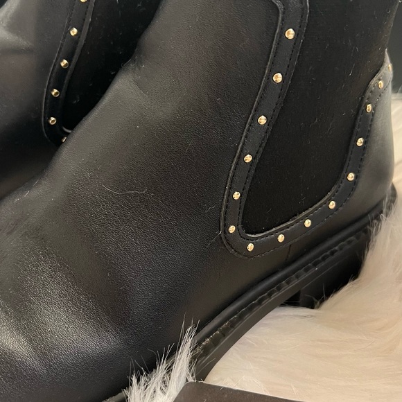 COACH LORY Leather bootie black 7.5B - Picture 6 of 15